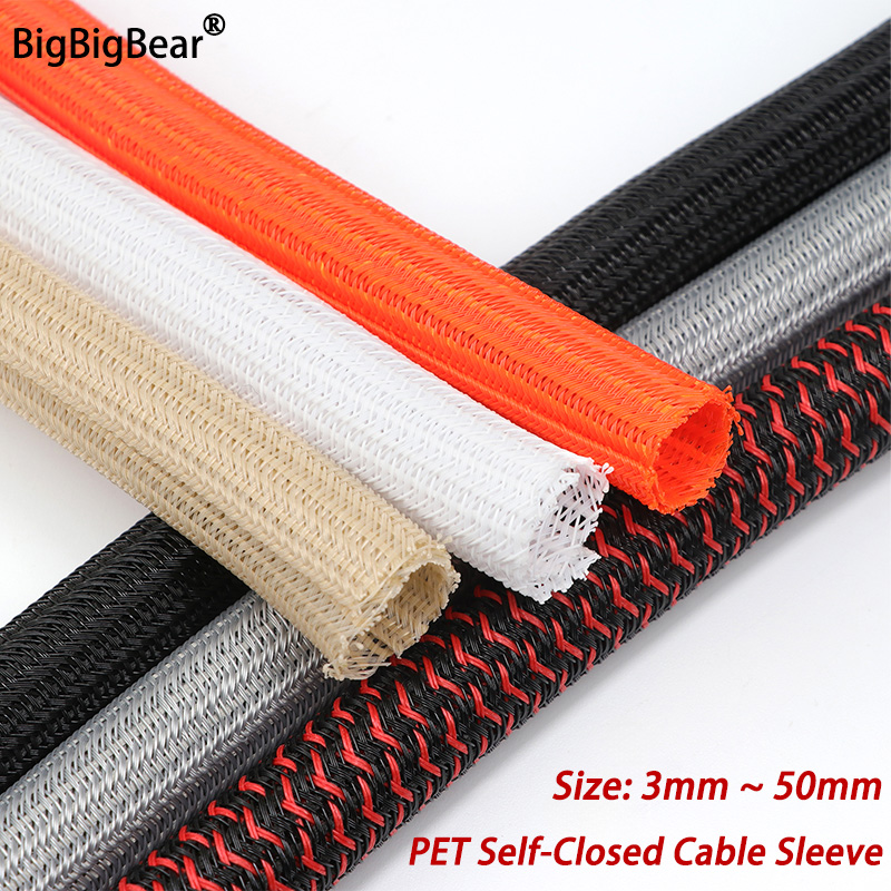 Cable Lock Flexible - 3/5/10m PET Kablo Kılıfı Kendinden Kapanan