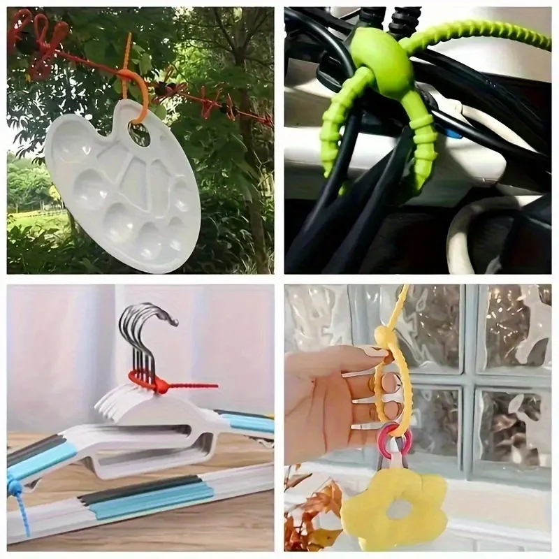 10 adet Silikon Kablo Bağları  - Cable Lock Flexible incelemesi ve fiyatı